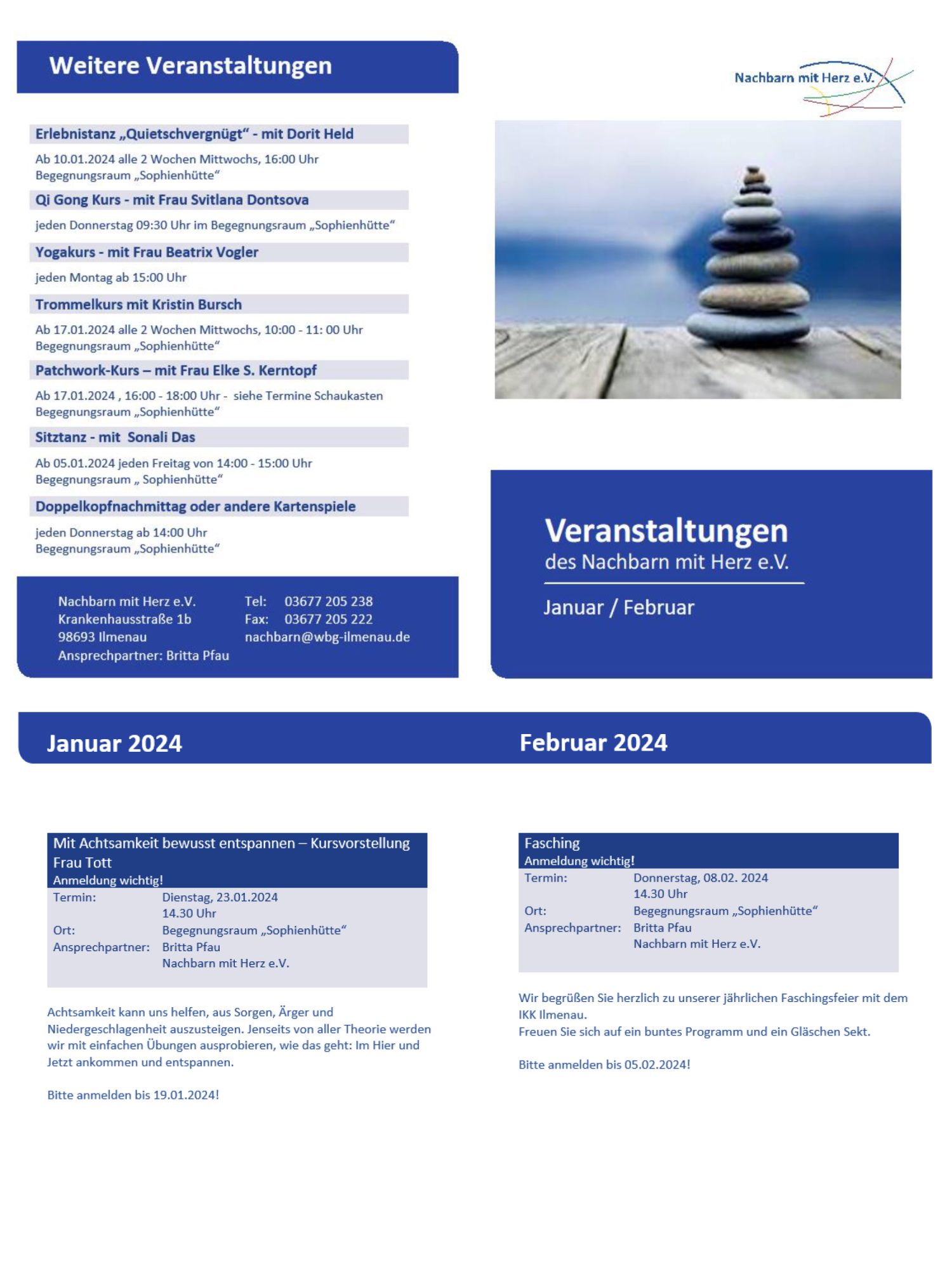 Januar und Februar 2024